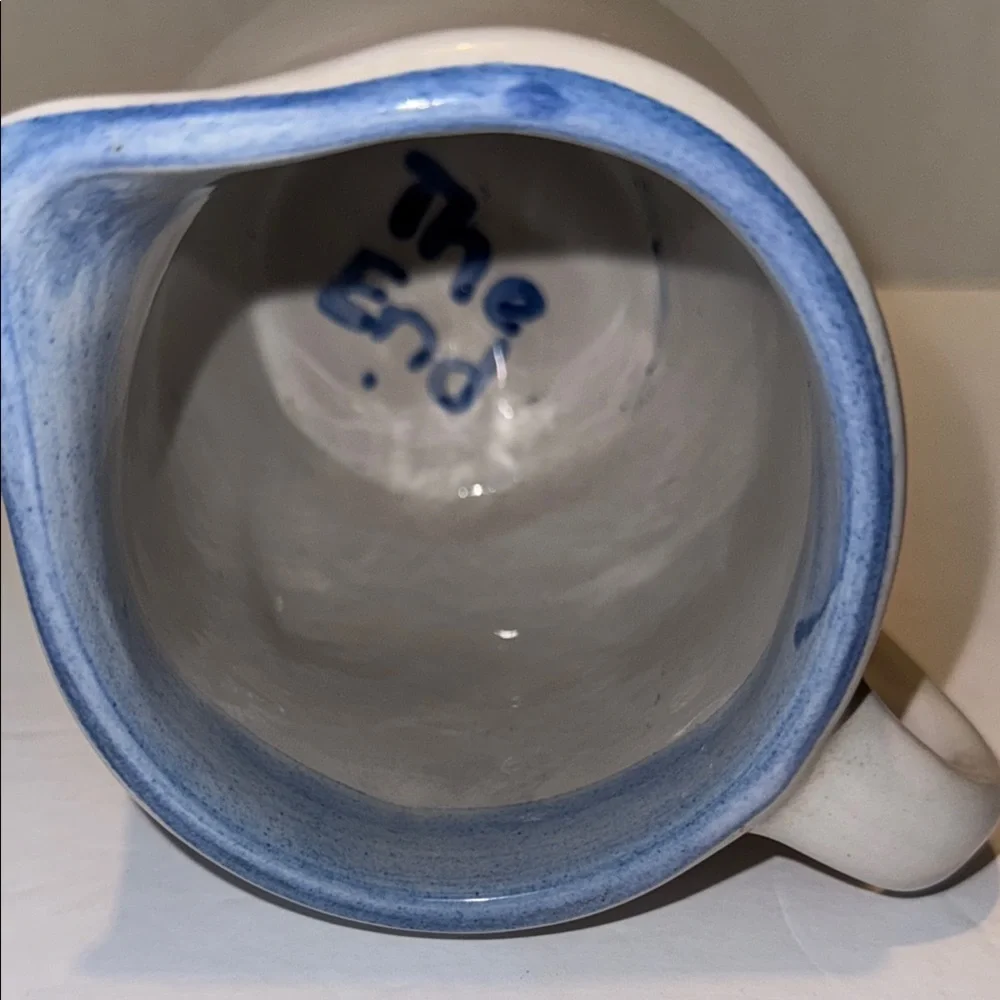 M. A. Hadley Country Scene Horse 5” Pitcher - Picture 5 of 6